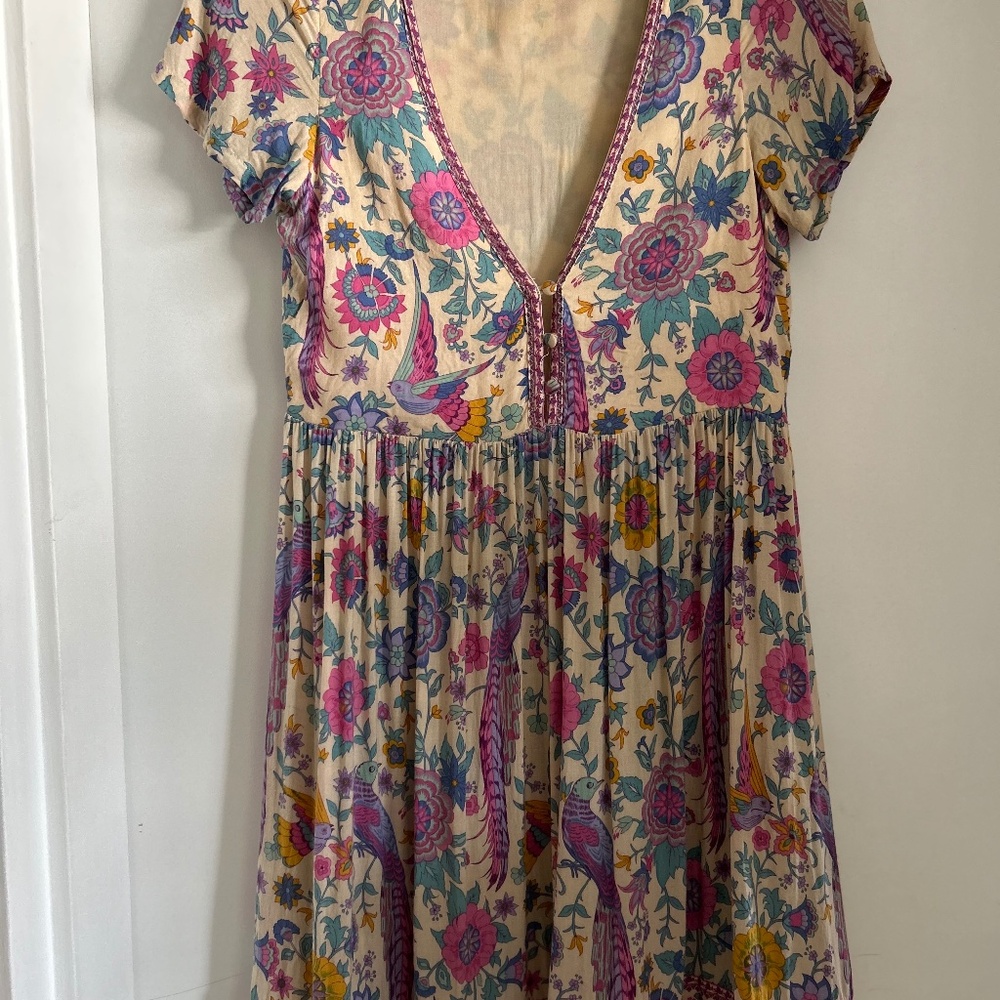 Spell and the Gypsy Lovebird mini dress size XXS